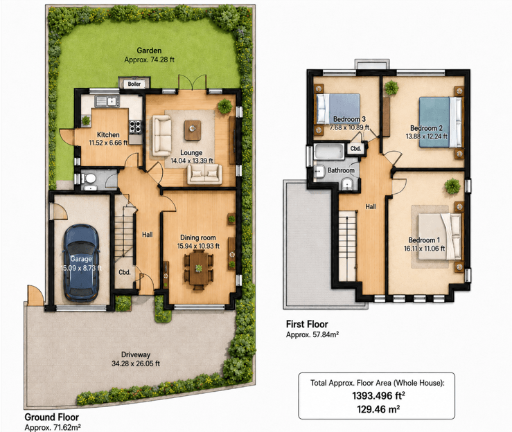 3 Bedroom Detached For Sale in N21